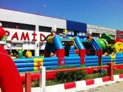 İzmir Organizasyon Dev Combo Şişme Oyuncak Parkuru Kiralama