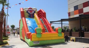 Dev Palyaço Kaydırak Kiralama