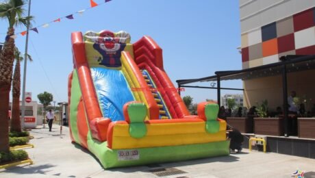 Dev Palyaço Kaydırak Kiralama