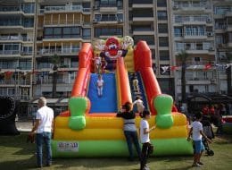 Palyaço Şişme Kaydırak Kiralama