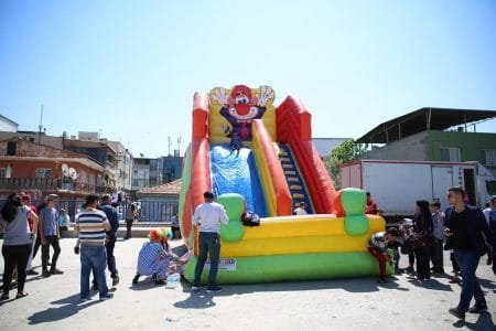 İzmir Dev Palyaço Kaydırak Kiralama