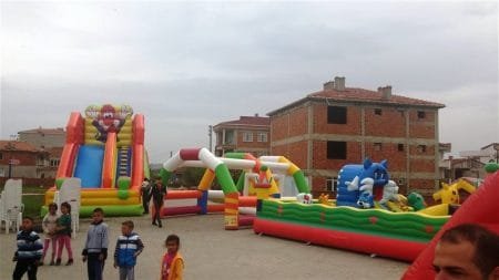 Şişme Oyuncak Kiralama Dev Palyaço Kaydırak Kiralama