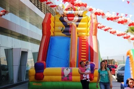 İzmir Şişme Oyuncak Kiralama Palyaço Kaydırak Kiralama