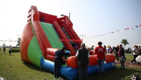 Renkli Kaydırak Kiralama İzmir