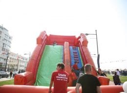 Renkli Şişme Kaydırak Kiralama