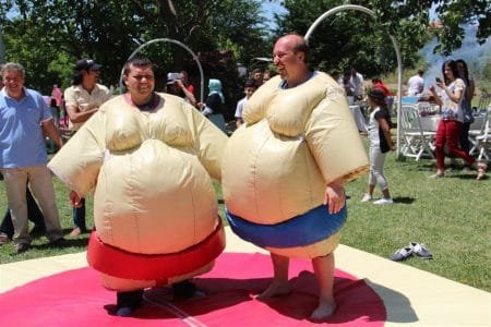 Şişme Parkur Kiralama Sumo Güreşi