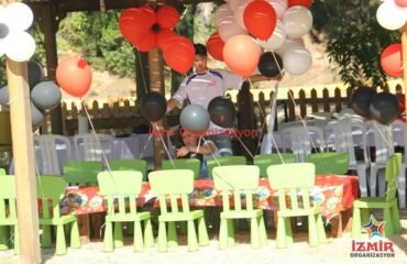 Uçan Balon Süsleme İzmir Organizasyon