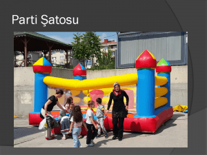 İzmir Organizasyon Şişme Parti Şatosu Kiralama