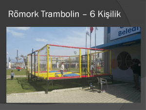 İzmir Organizasyon Çocuk Trambolin Zıp Zıp Kiralama