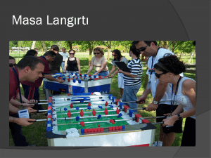 İzmir Organizasyon Masa Langırtı Kiralama