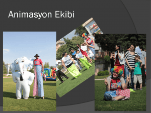 Palyaço Servisi Animasyon Ekibi İzmir Organizasyon