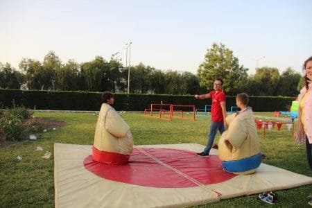 Sumo Güreşi Oyun Parkuru Kiralama