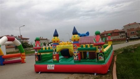 İzmir Kedili Combo Şişme Oyuncak Kiralama