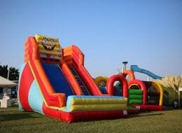 Sünger Bob Temalı Kaydırak Kiralama