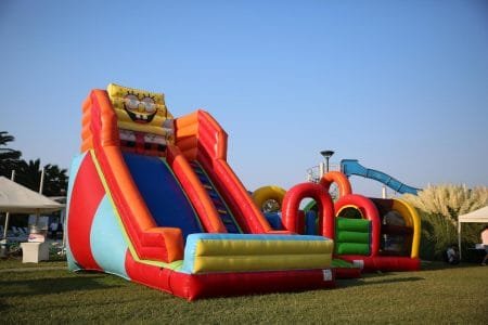 Sünger Bob Temalı Kaydırak Kiralama