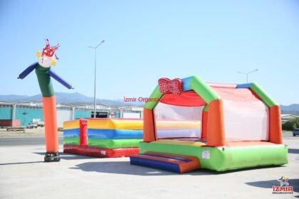 Papyonlu Zıpzıp Kiralama Şişme Oyun Parkuru Kiralama