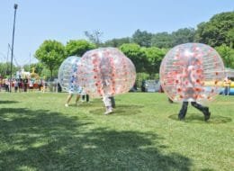 İzmir Şişme Futbol Oyunu