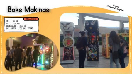 Boks Makinesi Kiralama Şişme Oyun Parkuru Şişme Oyuncak Kiralama İzmir Organizasyon