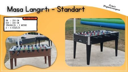 Masa Langırtı Kiralama Şişme Oyun Parkuru Şişme Oyuncak Kiralama İzmir Organizasyon