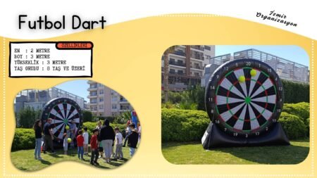 Şişme Dev Dart - Şişme Oyuncak Kiralama İzmir Organizasyon