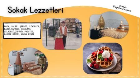 Sokak satıcıları ve Karnaval Yiyecekleri