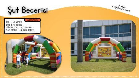 Şut Becerisi Şişme Futbol Kalesi Şişme Oyuncak Kiralama İzmir Organizasyon